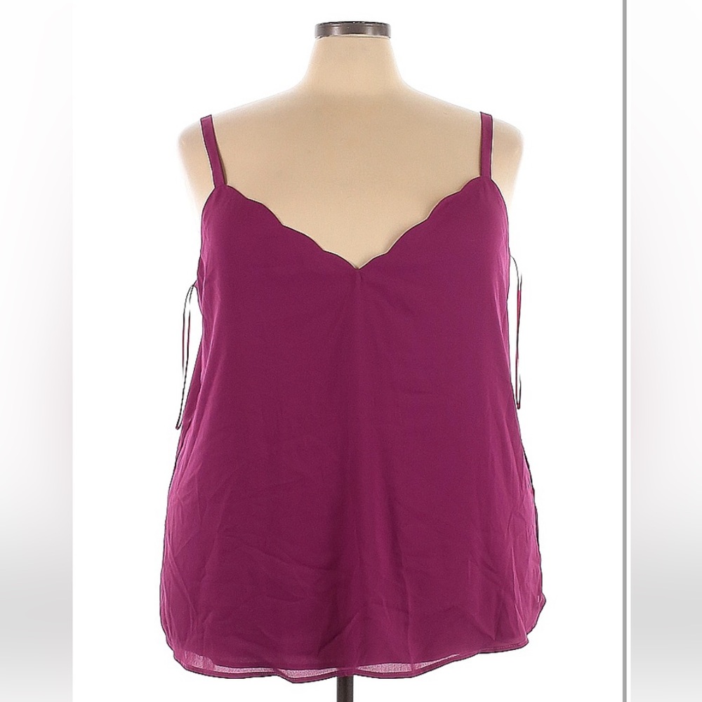 Sleeveless Blouse - Stunning Purple